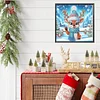 Diamond Painting - Partial Special Shaped Drill - Winter Deer(Canvas|30*30cm)