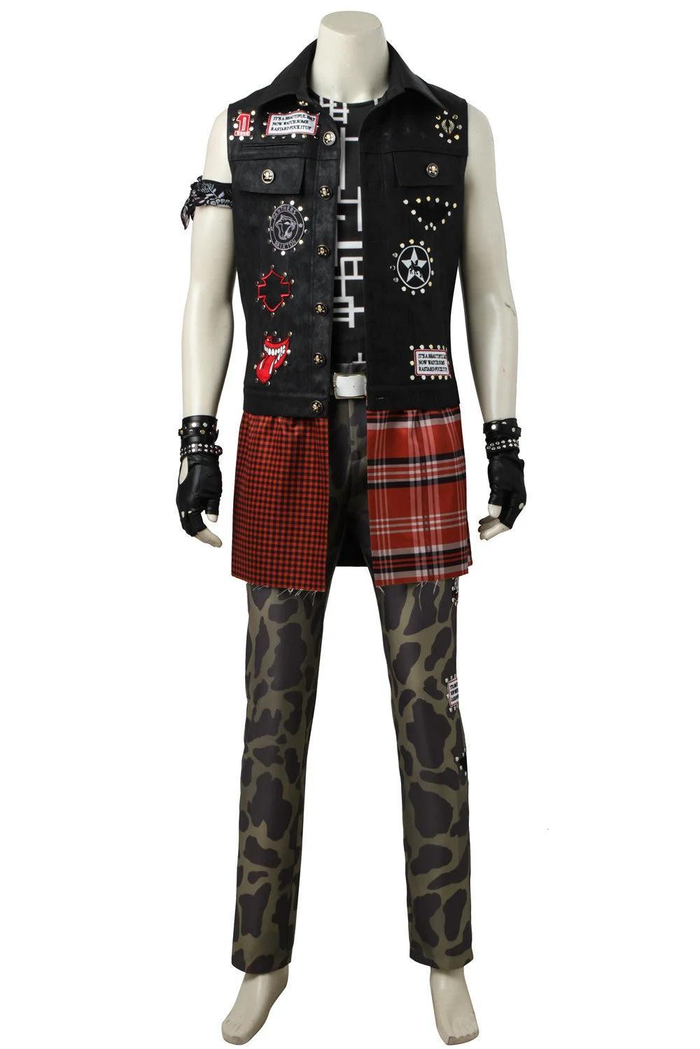 Final Fantasy XV Prompto Argentum Cosplay Outfit Costume