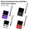 Silicone Protective Case Soft Cover with Lanyard for Trimui Brick Game Console