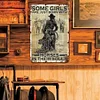 Some Girls are Just Born with Horses in Their Souls - Vintage Metal Signs - 20*30cm/30*40cm - Western