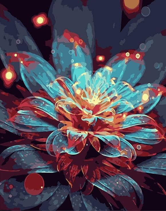 

Magic Flower – Paint By Numbers - 40*50CM, 501 Original