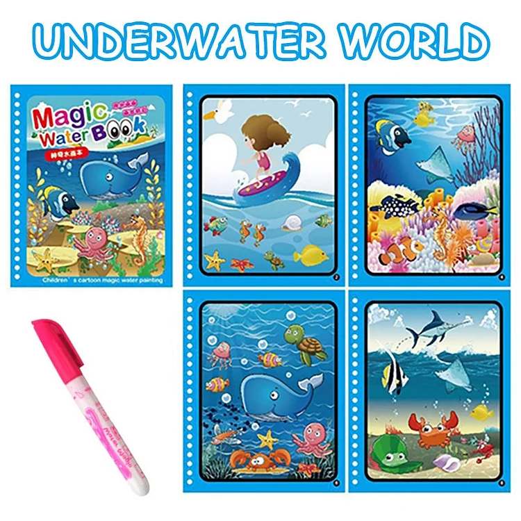 Magical Water Drawing Book Toys