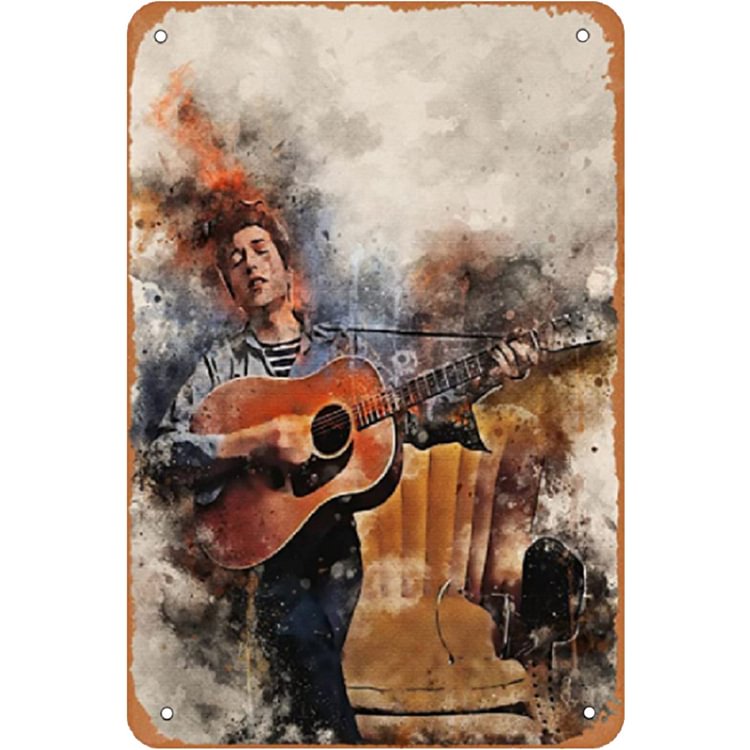 【20*30cm/30*40cm】Bob Dylan - Vintage Tin Signs/Wooden Signs