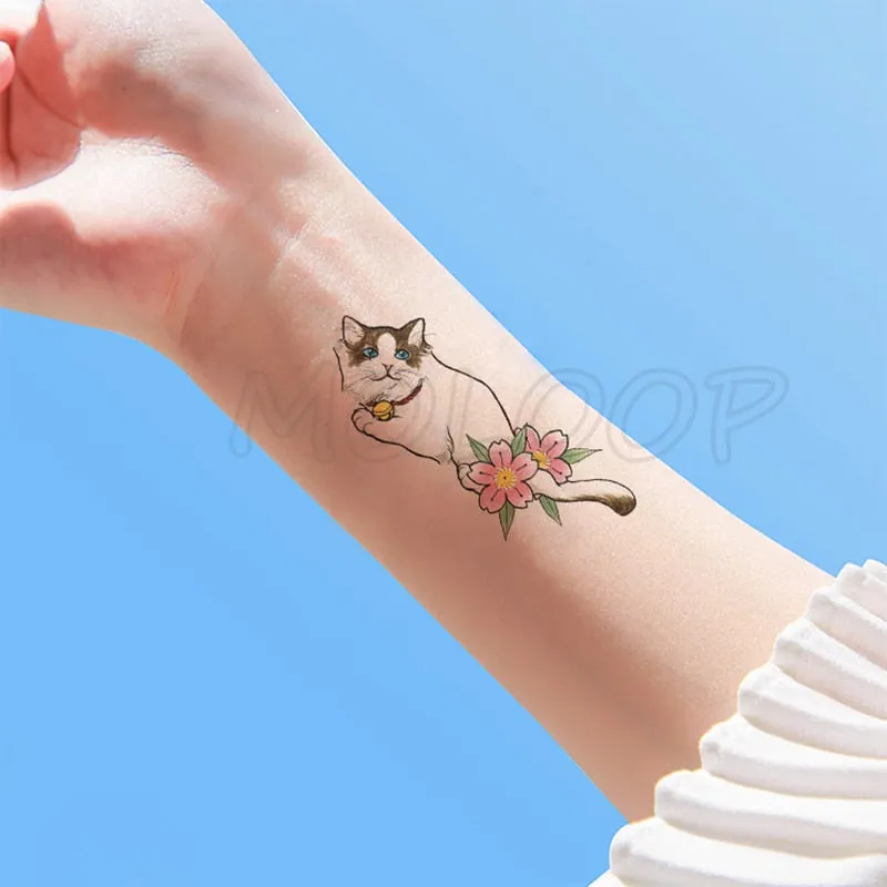 Water Transfer Sexy Tattoo Swallow Bird Tattoo Body Art Waterproof Temporary Fake Flash Tattoo for Man Woman Kid 10.5*6cm