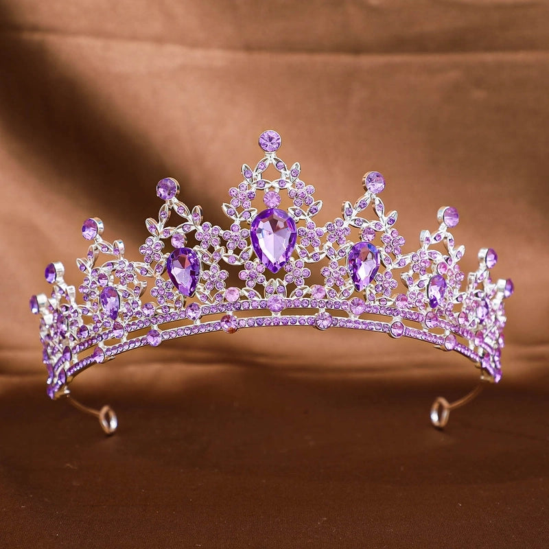 Women’s Elegant Streetwear Crown Alloy Plating Rhinestones Crown