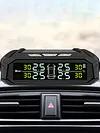 Solar/USB Charging TPMS Tire Pressure Monitoring System with 4 External Sensors