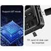 Portable FM Radio with LED Display Digital Radio Recorder BT 5.4 Radio Speaker