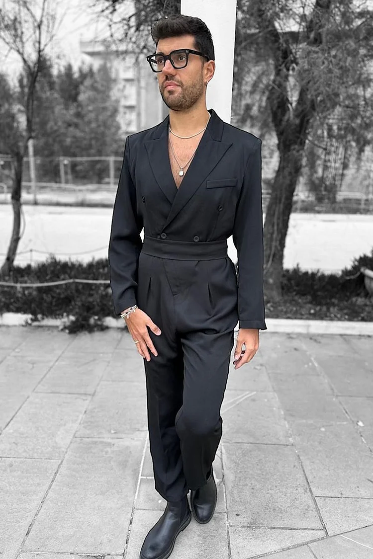 Mens formal jumpsuit on sale