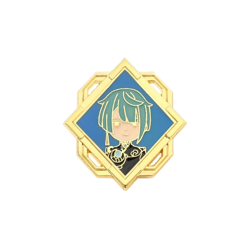 Cartoon Style Pin Cartoon Character Alloy Plating Unisex Brooches