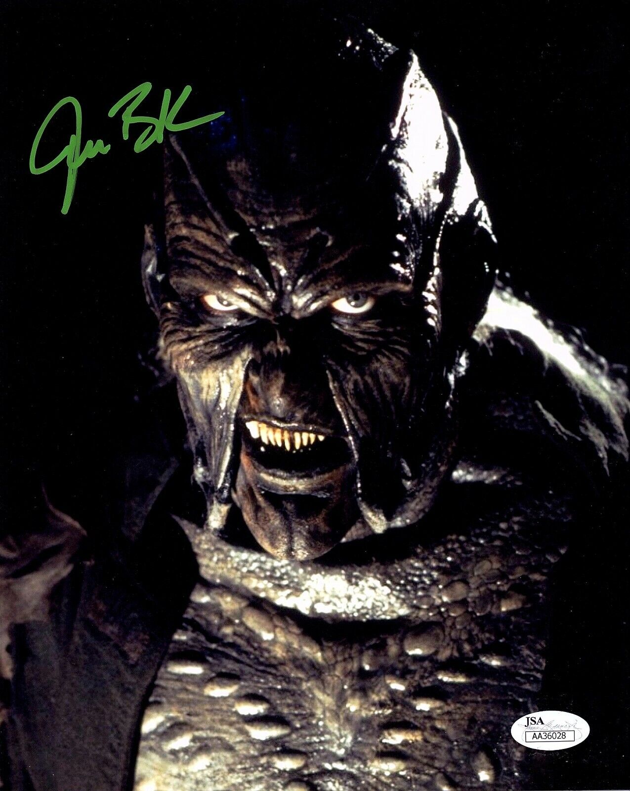 JONATHAN BRECK Autographed SIGNED JEEPERS CREEPERS 8x10 Photo Poster painting THE CREEPER JSA