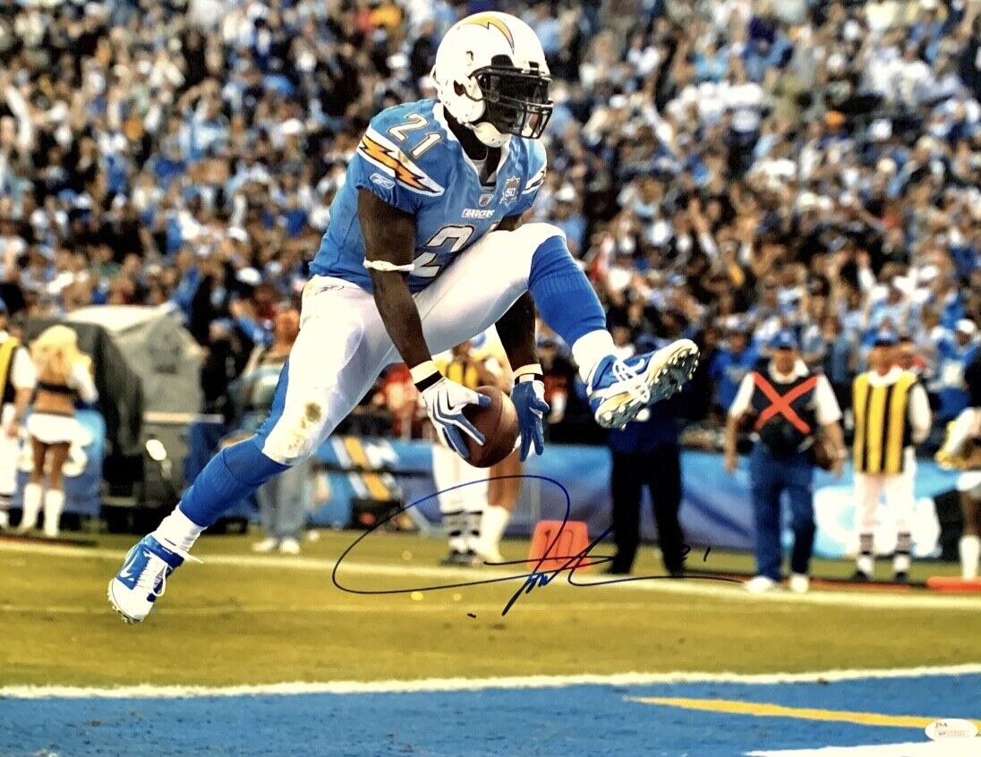 LaDanian Tomlinson Signed San Diego Chargers 16x20 Photo Poster painting JSA WP153321