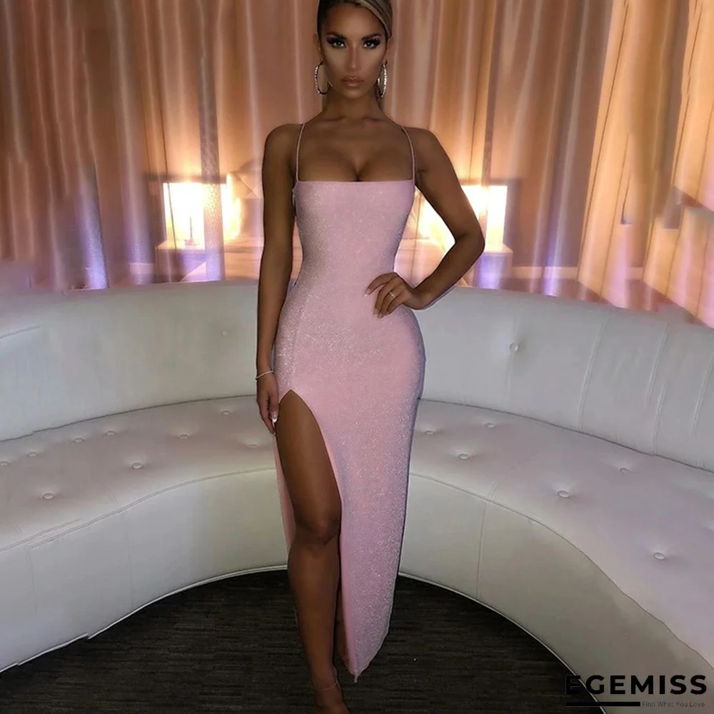 Sexy Backless Strap Dress | EGEMISS
