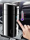 12V-24V Car Heated Smart Mug Digital LCD Display Electric Water Cup Touch Screen