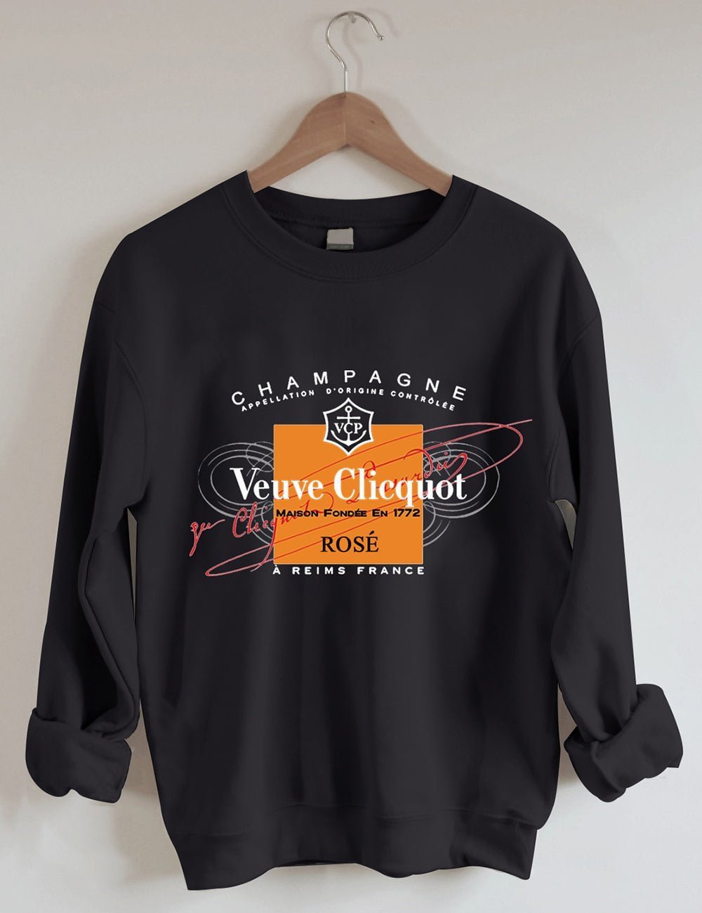 more veuve please sweatshirt