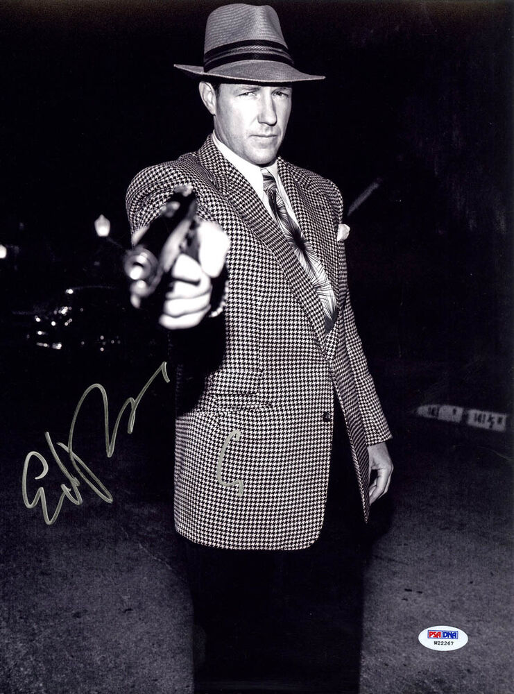 Edward Ed Burns SIGNED 11x14 Photo Poster painting Bugsy Siegel Mob City PSA/DNA AUTOGRAPHED