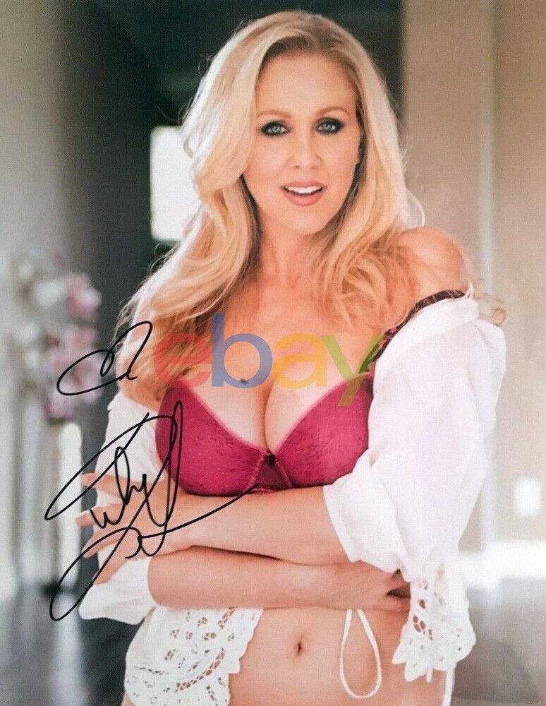 JULIA ANN HOT SEXY MODEL ACTRESS SIGNED AUTOGRAPHED 8x10 Photo Poster painting1 reprint