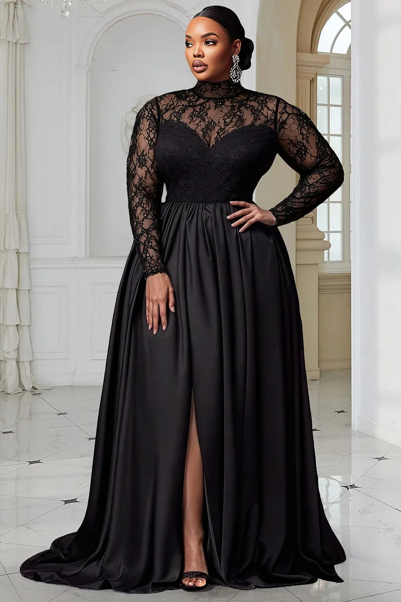 ebay plus size evening dresses Women Plus Size Evening Dresses for Bridesmaid Party – DolphinBanana