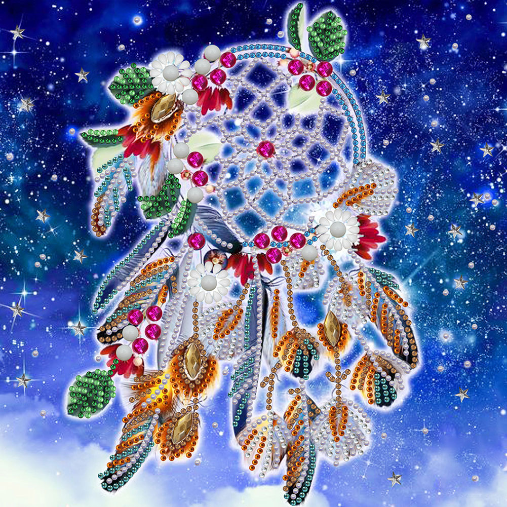 

Dream Catcher - Special Shaped Diamond Painting - 30*30CM, 501 Original