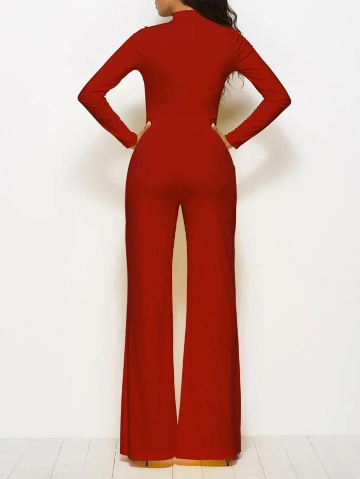 Paneled Casual Sheath One-Pieces