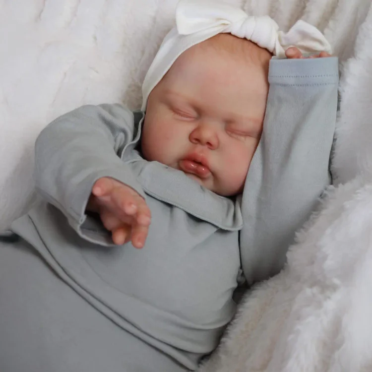 [New] 20'' Super Lovely Cloth Body Reborn Baby Girl Doll Besiona with Heartbeat💖 & Sound🔊：Realistic Reborn Baby Dolls By Rsgdolls®