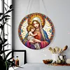 DIY Our Lady-Diamond Painting Pendant