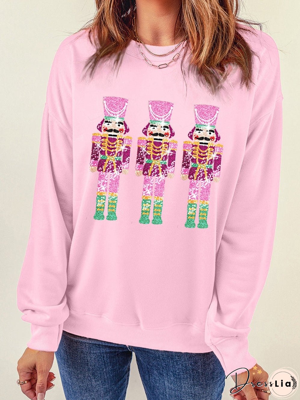 Christmas Nutcracker Graphic Sweatshirt