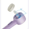 Cloud-feeling soft backwash shower head Anti-scale booster massage pulse dense skin-friendly dual water outlet mode
