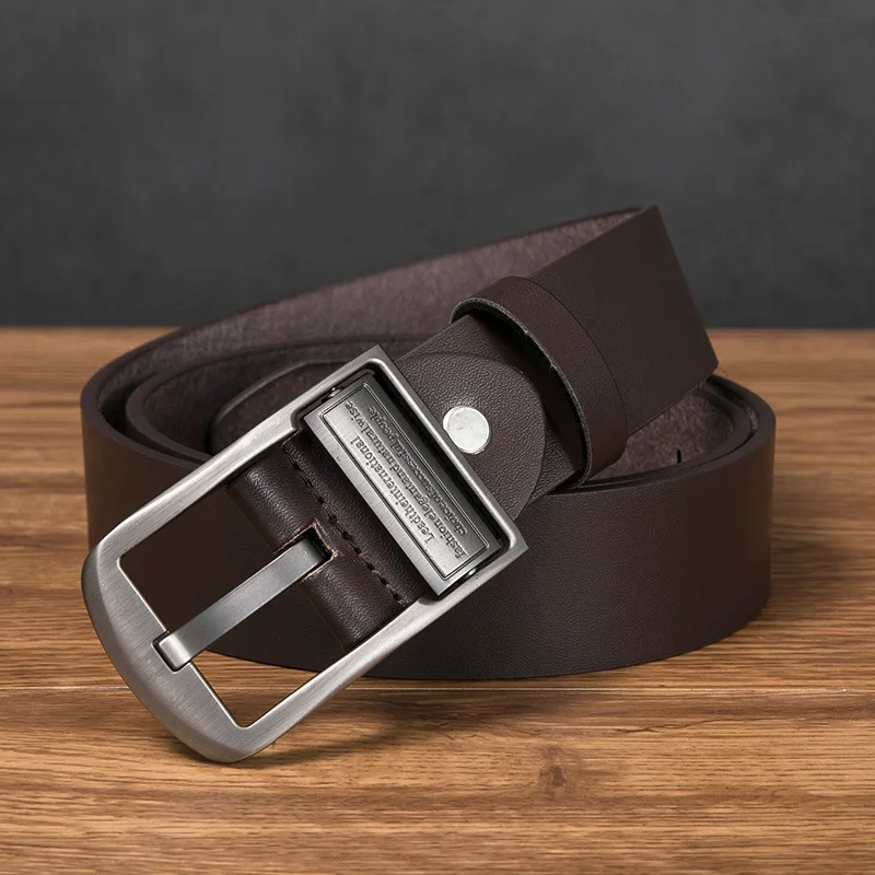 Men's Casual Retro Pin Buckle PU Leather Belt-inspireuse