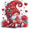 Diamond Painting-DIY Crystal Rhinestone Love Gnome
