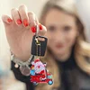 Diamond Painting Keychain-DIY 5pcs Christmas (Double-Side Diamond)