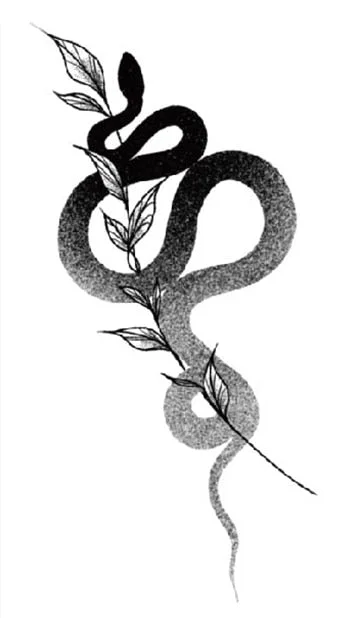 Tattoo Sticker Little Half Face Cat Element Small Animal Flower Water Transfer Temporary Fake Body Art Tatoo for Kid Girl Boy