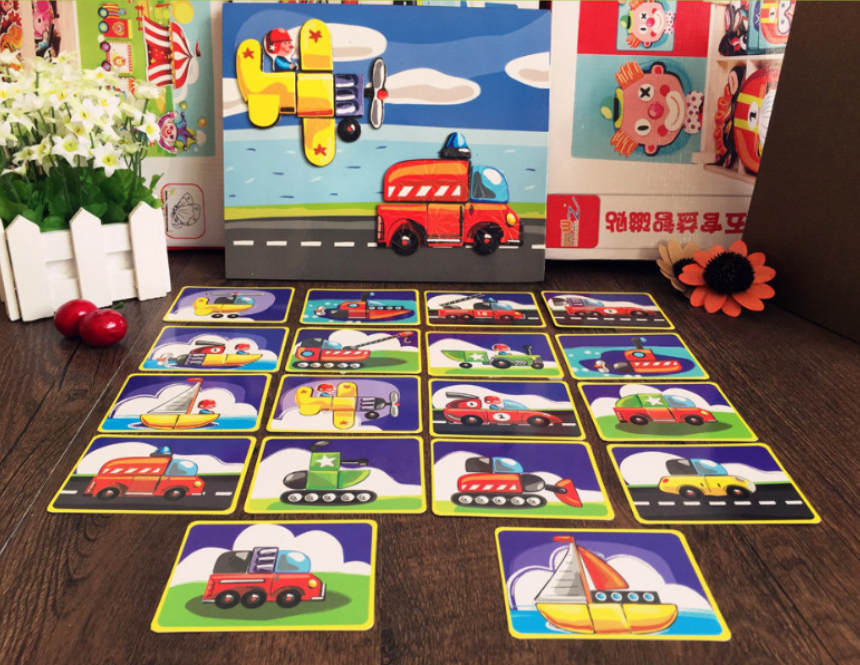 DressUp Wooden Doll Pretend Play Set