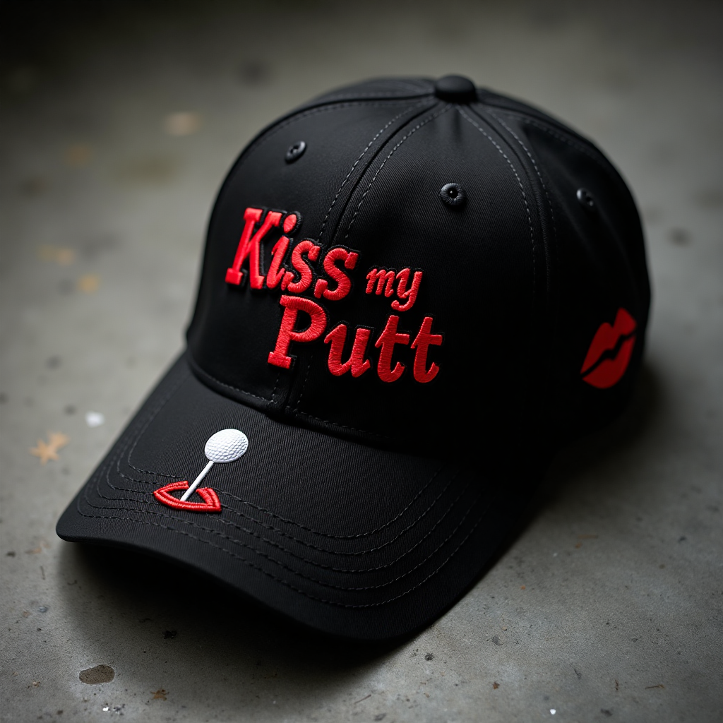 Golf-themed Humorous Embroidered Cap
