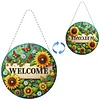 Welcome Sunflower Double Sided - 5D DIY Pendant