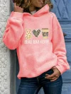 Peace Love Coffee Hooded Sweatshirt