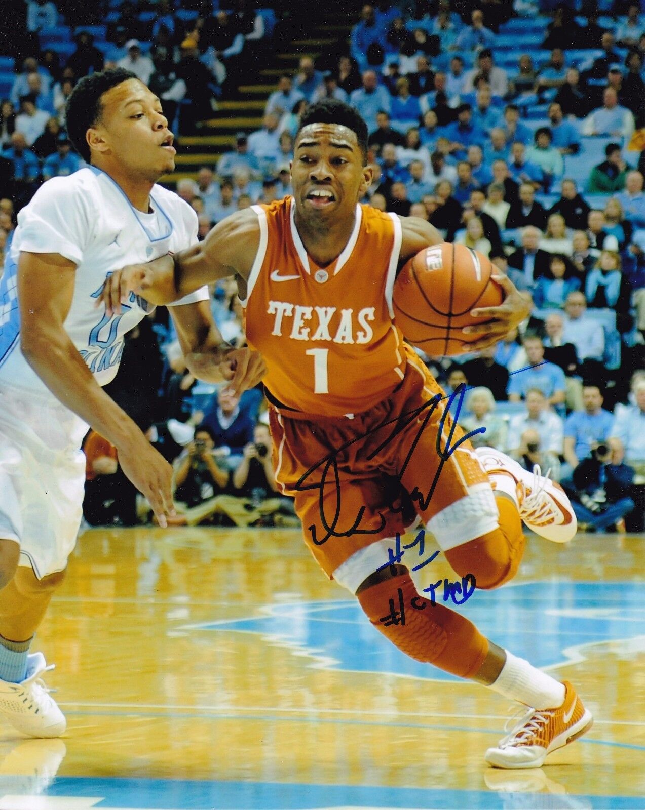 Isaiah Taylor autographed 8x10 University of Texas #3  Shipping