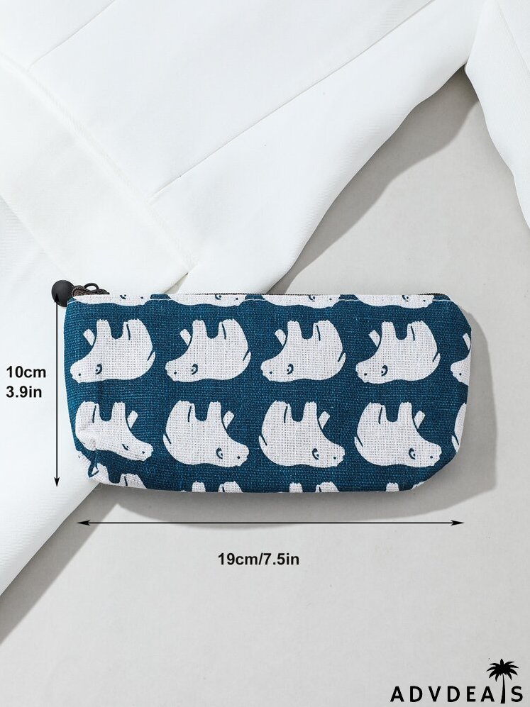 Cartoon Graphic Coin Case