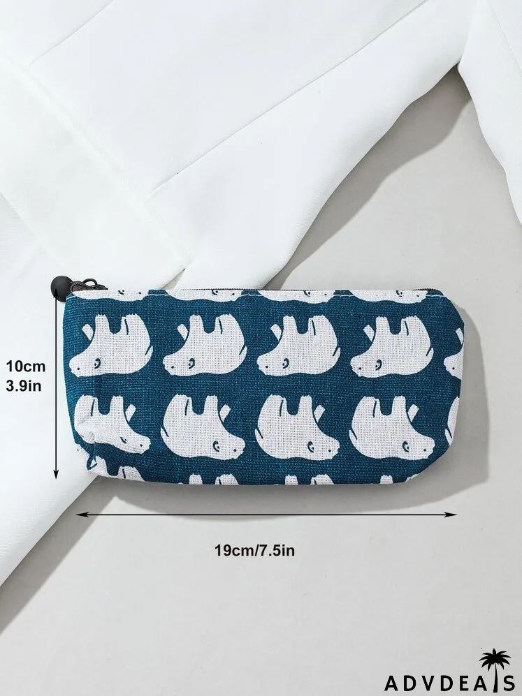 Cartoon Graphic Coin Case