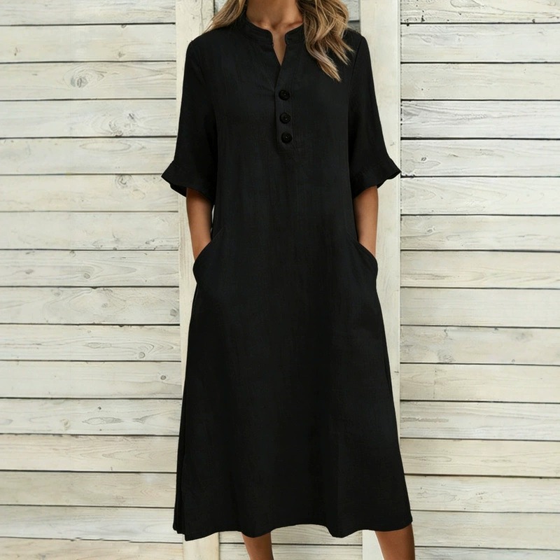 Women's Retro Cozy Linen Cotton Sleeveless Jumpsuit wearshes