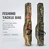 2 Layers 600D Oxford Fishing Pole Case & Bag Fishing Pole Storage Bag for Travel