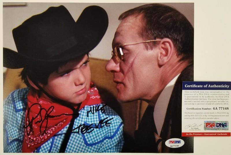 PARIS THEMMEN Signed 8x10 Photo Poster painting #2 Mike Teavee Willy Wonka Auto ~ PSA/DNA COA