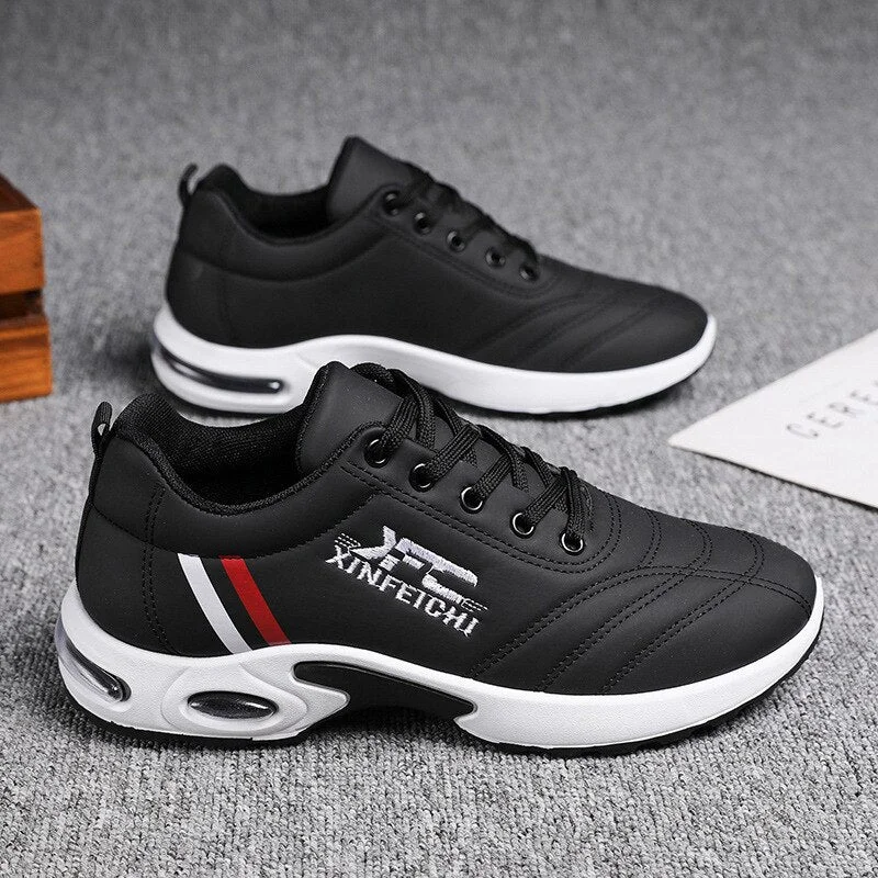 2021 Men Casual Shoes Spring New Fashion Flat Breathable Sneakers Light Shoes Male Tennis Sneaker White Business Travel Footwear