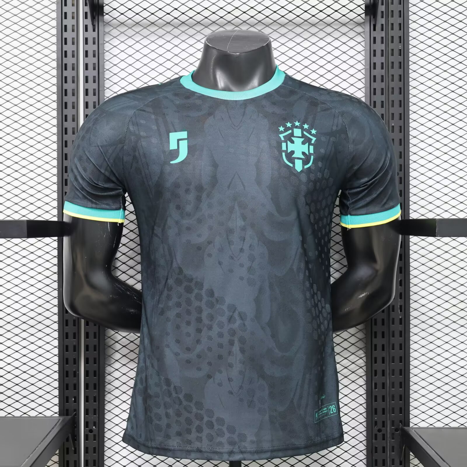 2026 Player Version Brazil Special Edition Football Jersey（The player version jersey is a bit tight, please pay attention to the size selection）