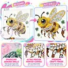Honeybee DIY Partial Drill Diamond Painting Kit for Adults 30x30cm