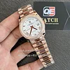 Rolex Day-Date 36 m128345rbr-0070 Rose Gold White Dial Diamond Bezel (36mm) Super Clone