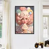 uk.everydayedeals (Limited Stock)Diamond Painting - Round AB Drills - Ice Cream Girl(45*65cm)