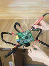 Desk Clamp Soldering Helping Hand 3/4/5 Pcs Flexible Arms Soldering Third Hand