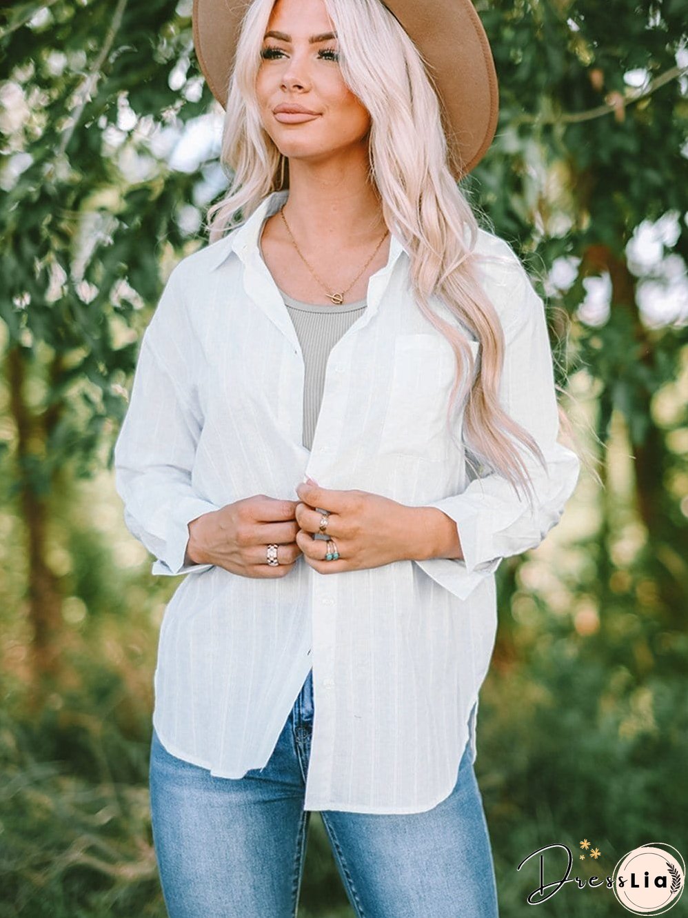 Date Night Striped Shirt