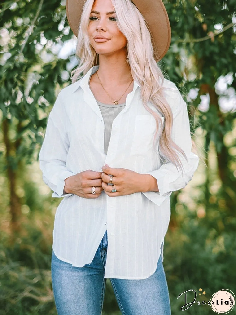 Date Night Striped Shirt