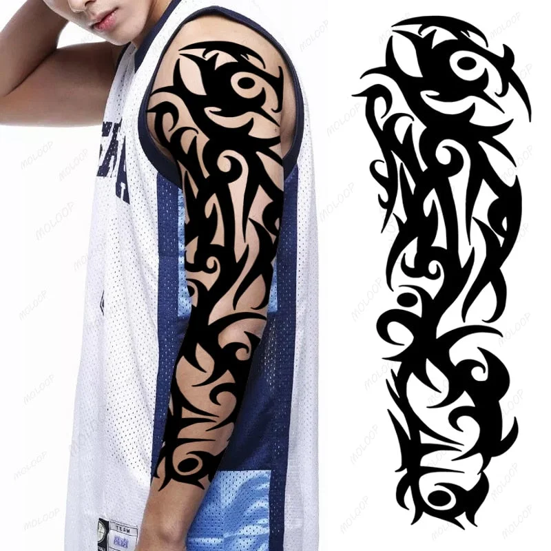 Waterproof Temporary Tattoo Sticker Jesus Virgin sister Peace Pigeon bird flower Full Arm Tatoo Flash Fake Tatto for Men Women